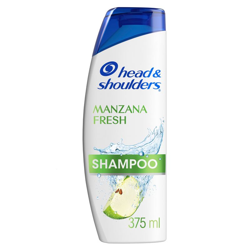 HEAD SHOULDERS - Shampoo Head Shoulders Manzana Fresh Control Caspa Botella 375 mL