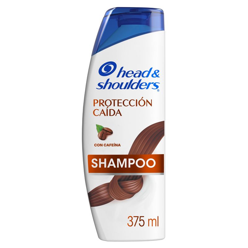 HEAD SHOULDERS - Shampoo Head Shoulders Protección Caída Cafeína Botella 375 mL
