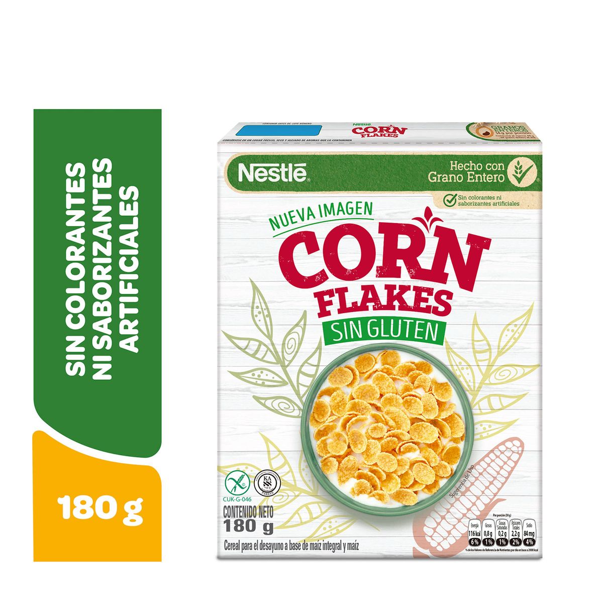 NESTLE - Cereal Nestlé Corn Flakes Caja 180 g