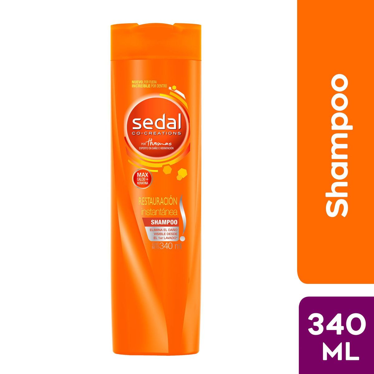 SEDAL - Shampoo Sedal Restauración Instantánea Envase 340 mL