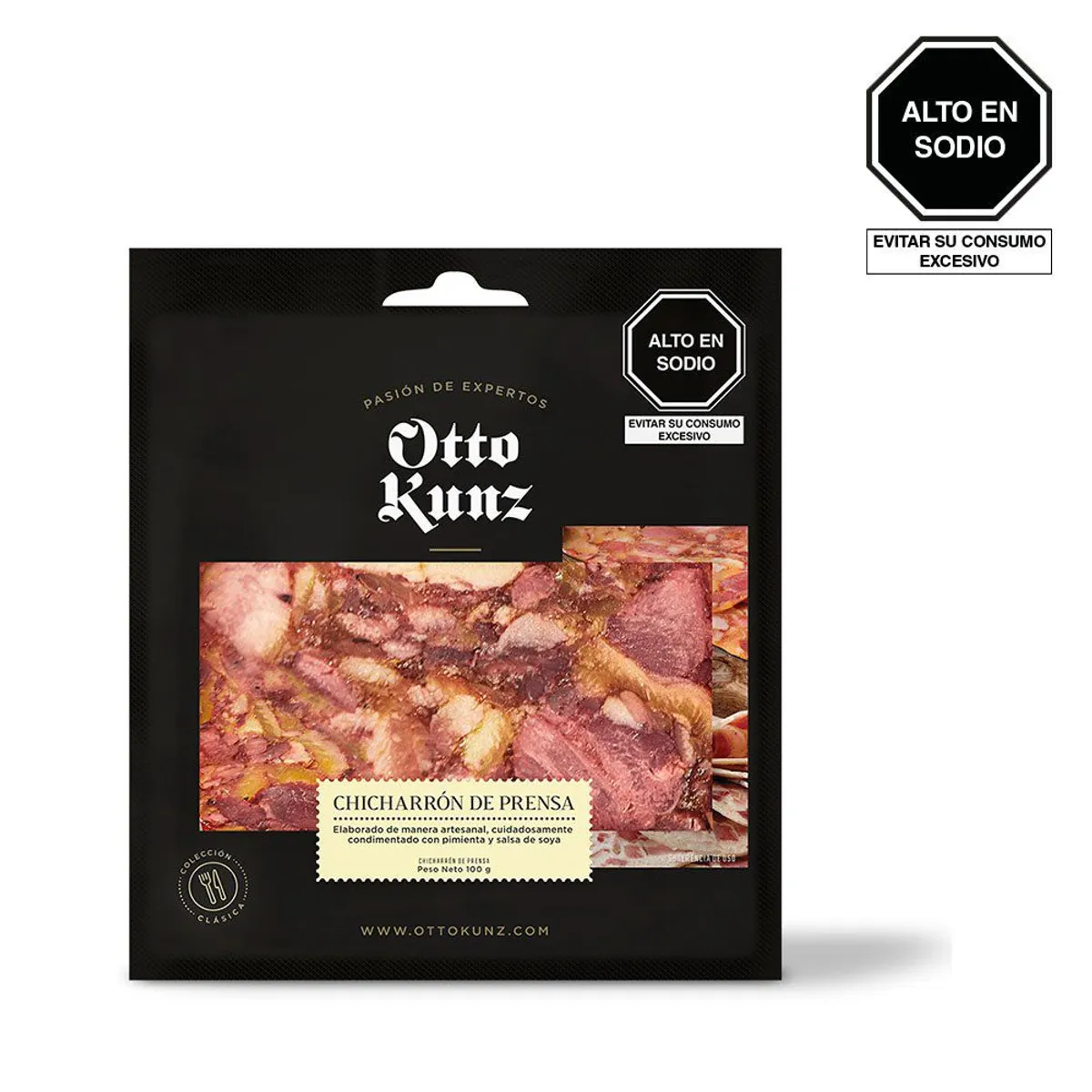 OTTO KUNZ - Chicharrón de Prensa Otto Kunz Empaque 100 g