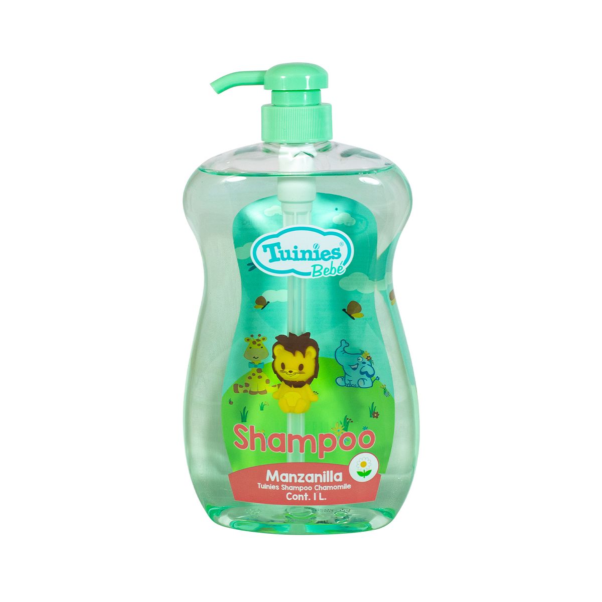 TUINIES - Shampoo Tuinies Bebé Manzanilla Envase 1 L