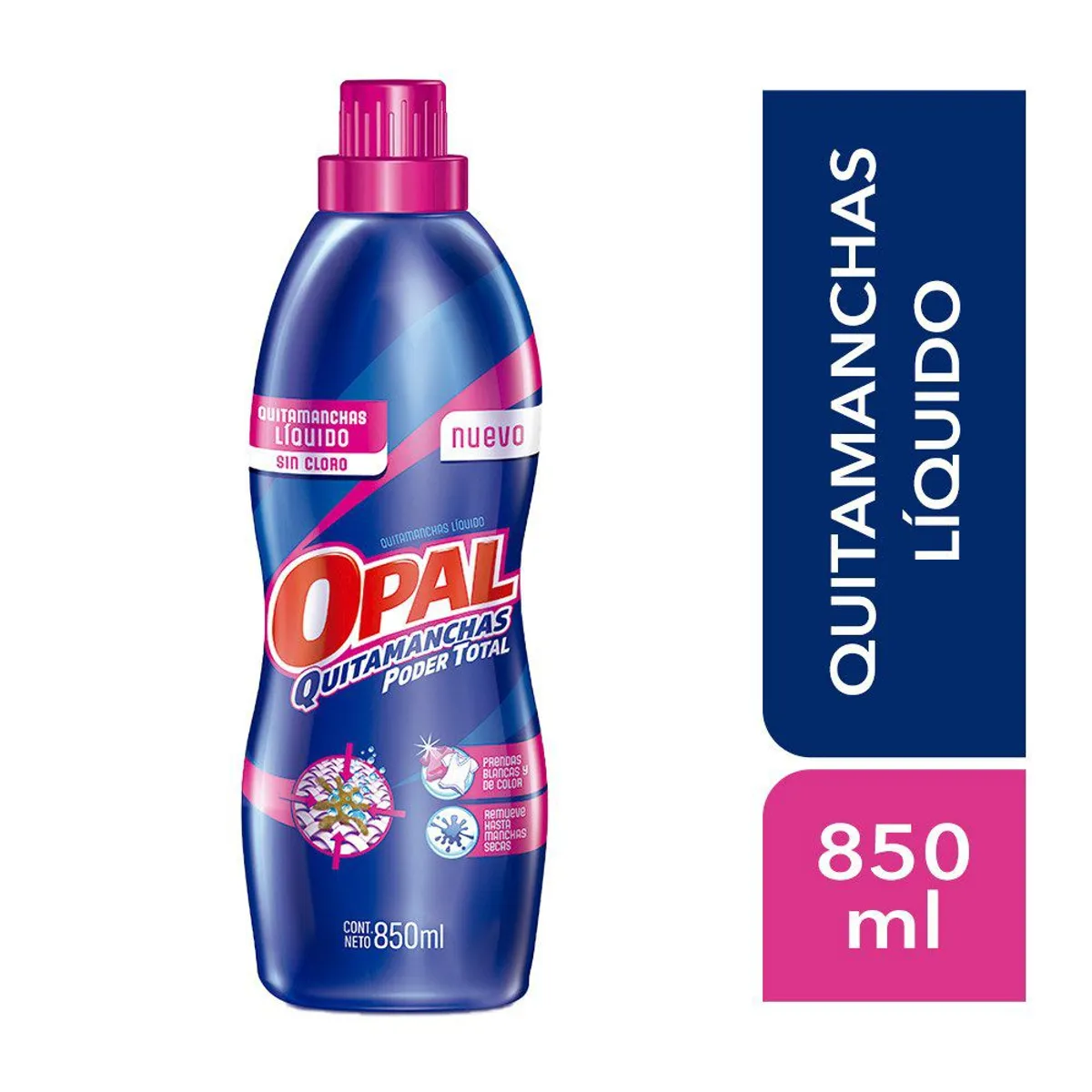 OPAL - Quitamanchas Líquido Opal Botella 850 mL