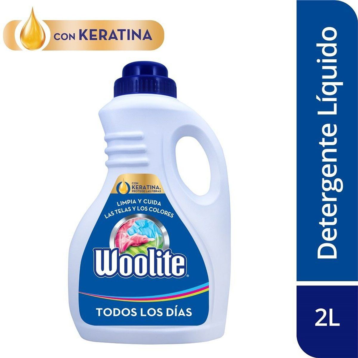 WOOLITE - Detergente líquido Woolite todos los días de 2 L 