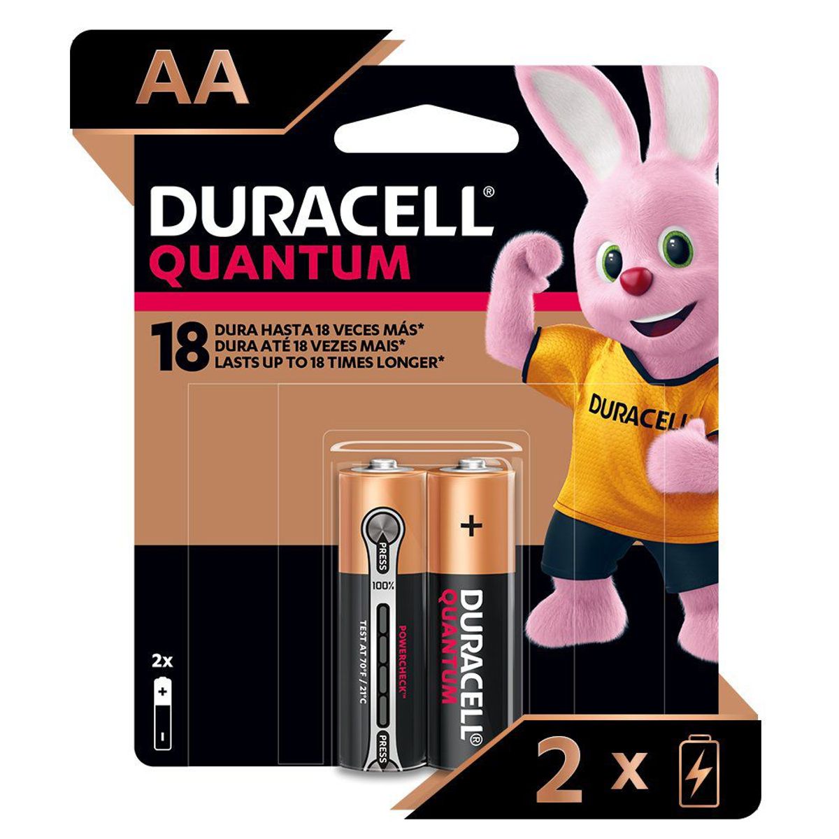 DURACELL - Pilas Quantum Aa X2Un