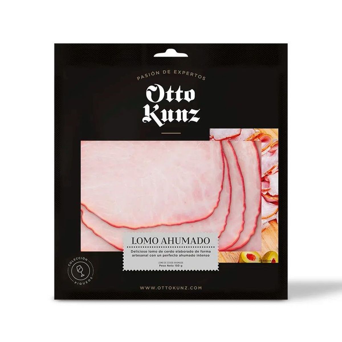 OTTO KUNZ - Lomo Ahumado Otto Kunz Empaque 150 g