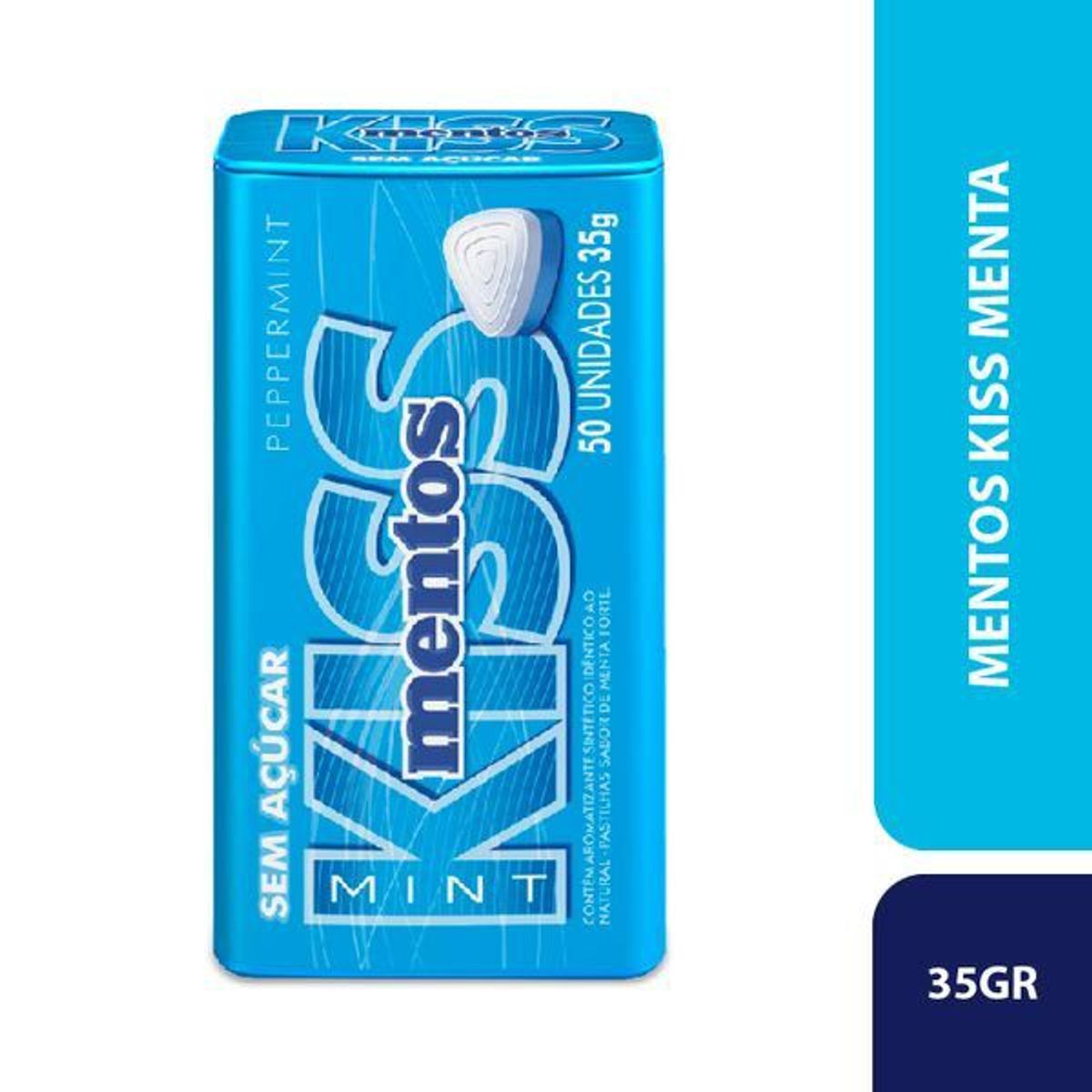 MENTOS - Mentos Kiss Menta x 35 g