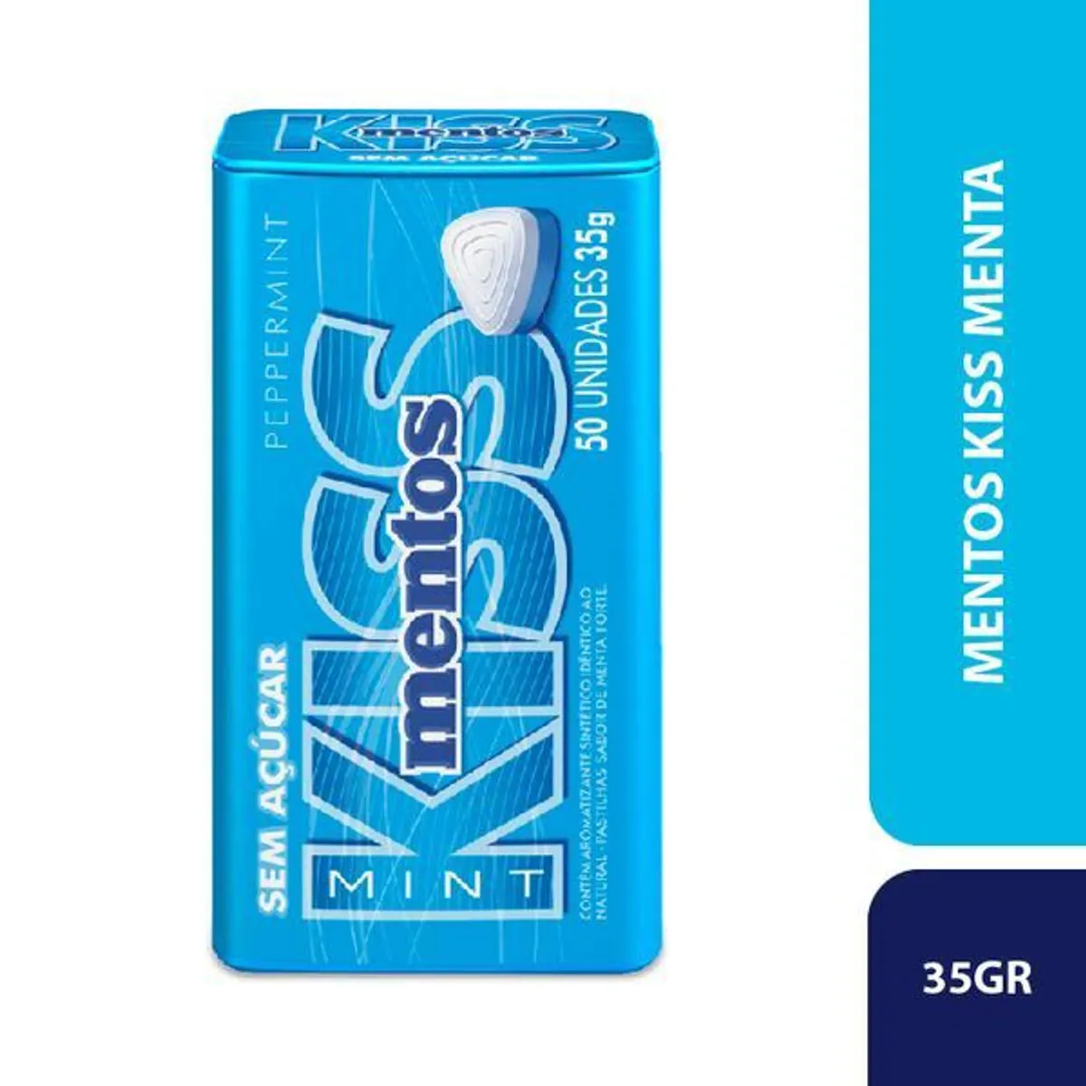 MENTOS - Mentos Kiss Menta x 35 g