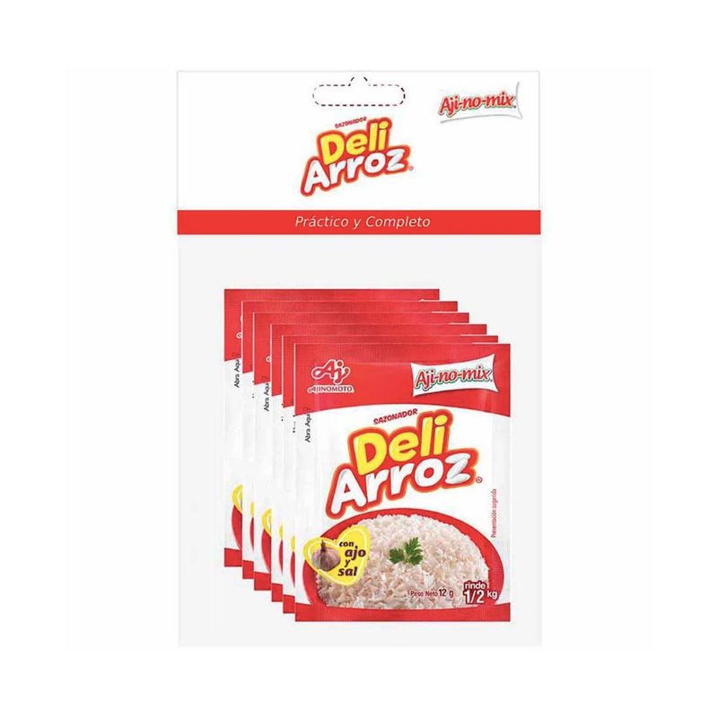 AJINOMIX - Sazonador Ajinomix de Arroz Empaque 6 Und