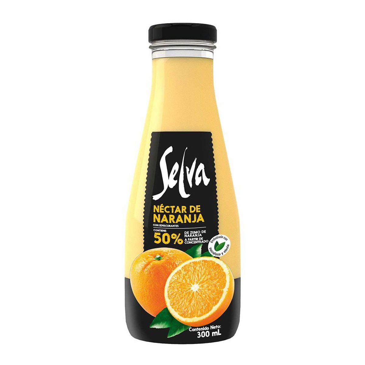 SELVA - Bebida Selva Sabor Naranja Botella 300 mL