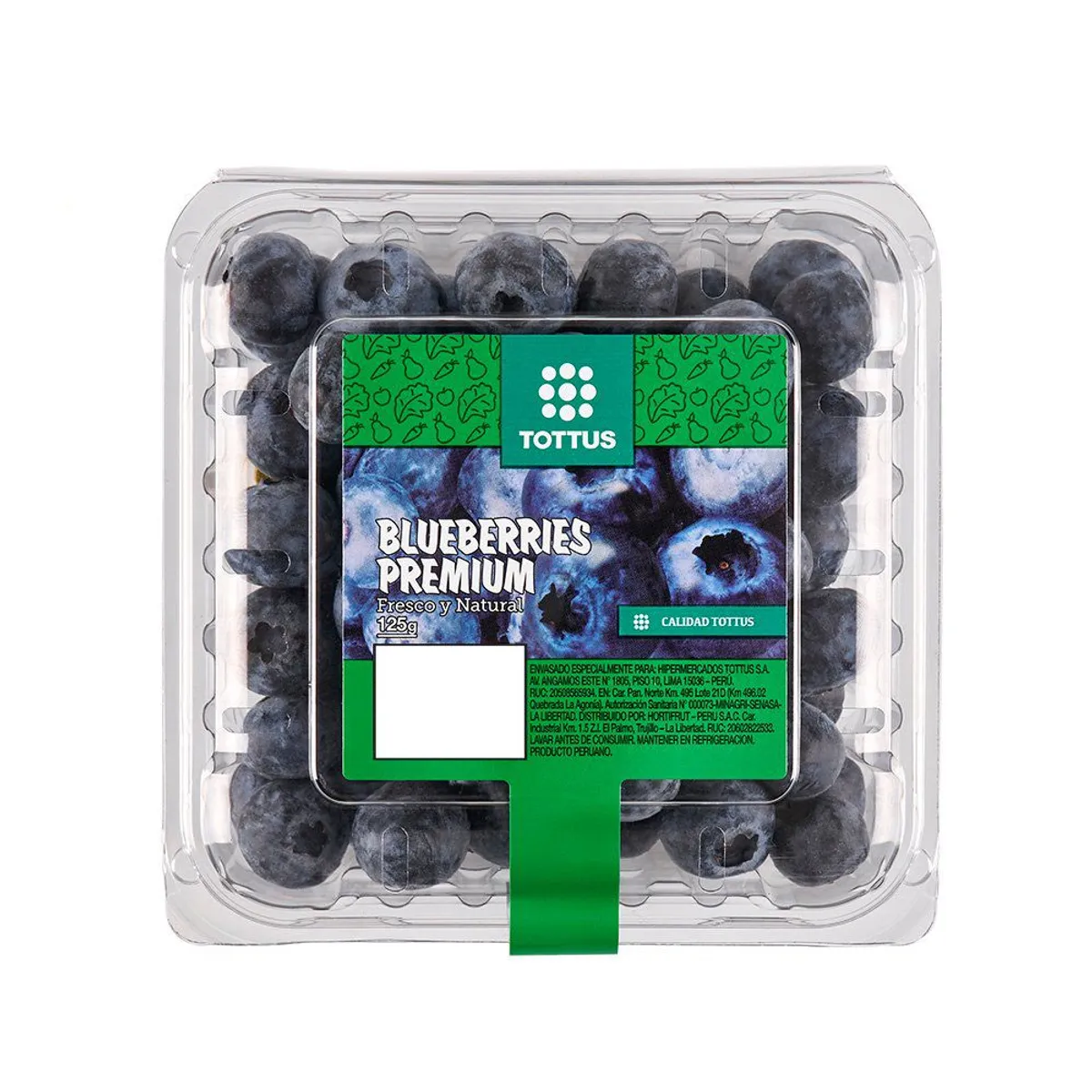 TOTTUS - Blueberries x 125 g