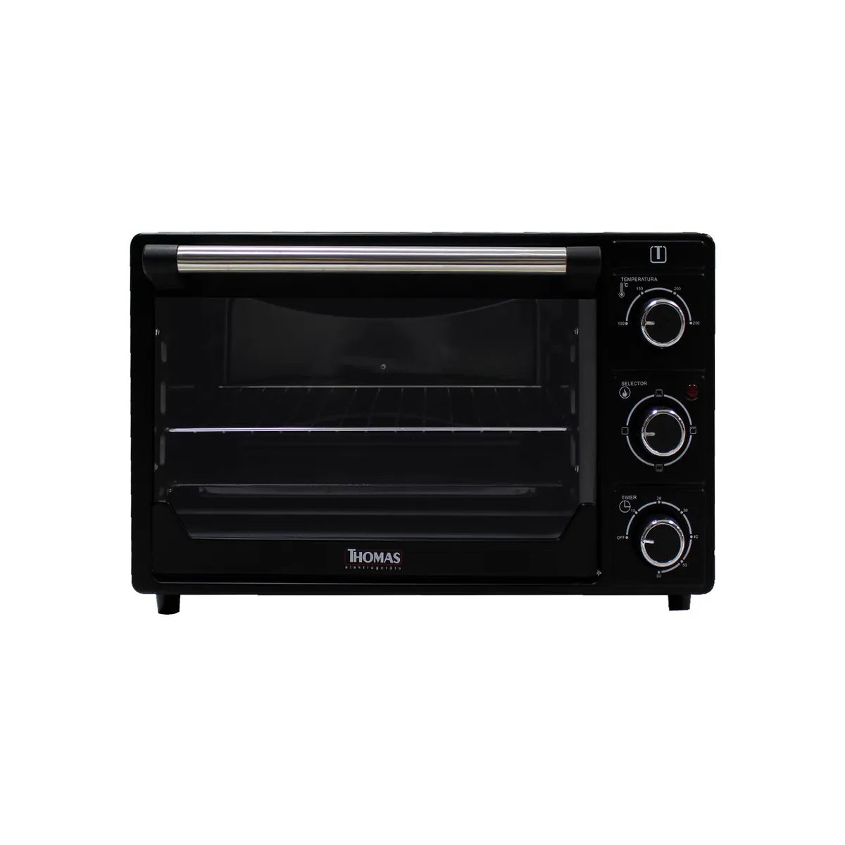 THOMAS - Horno Eléctrico 25 L Negro