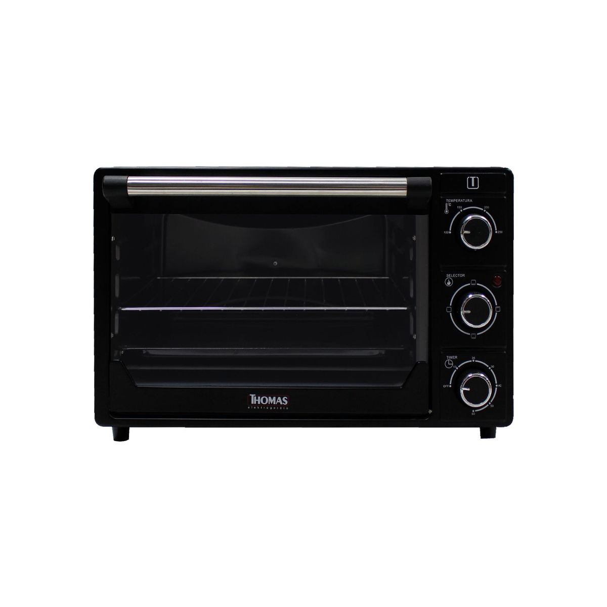 THOMAS - Horno Eléctrico 25 L Negro