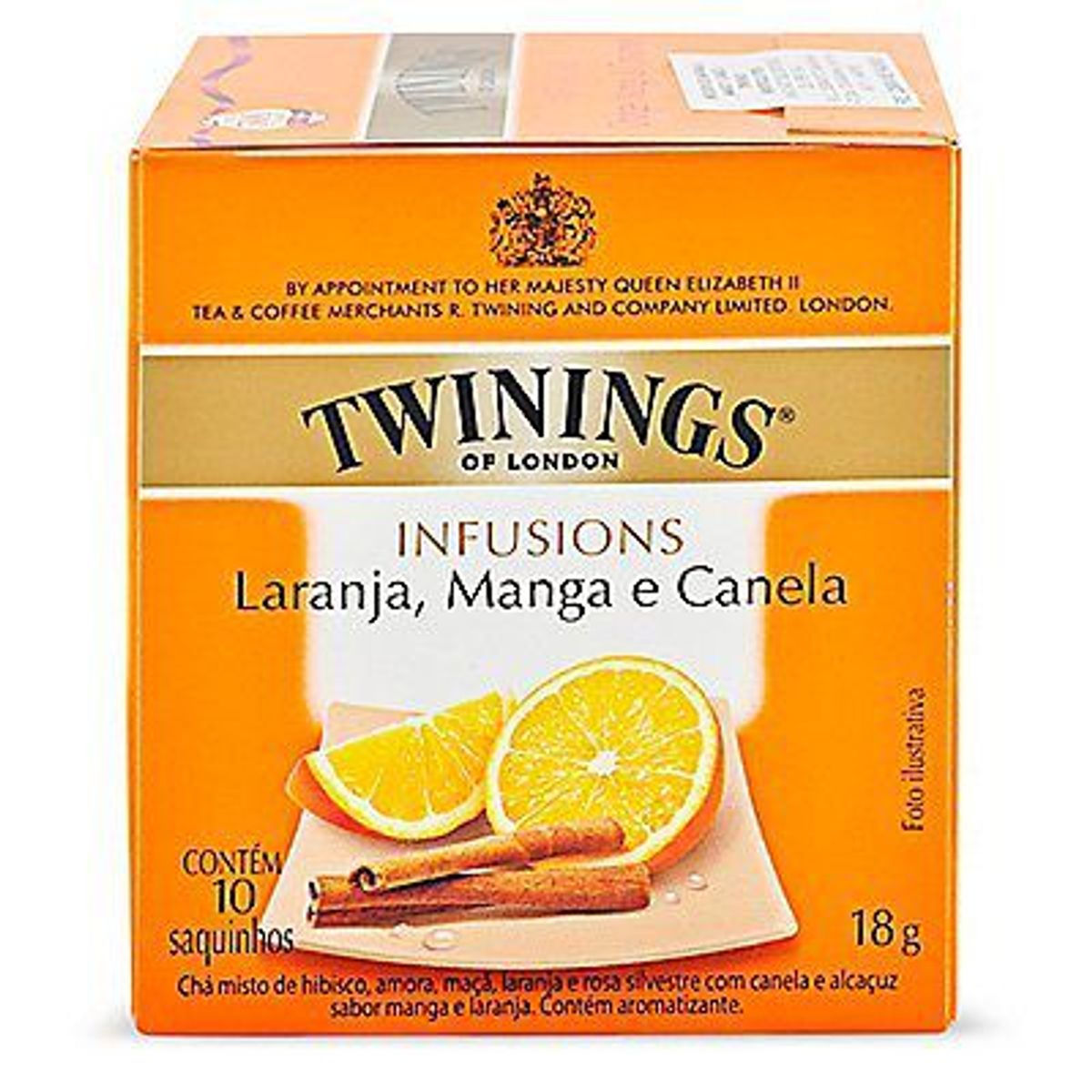TWININGS - TWININGS NARANJA, MANGA Y CANELA 18GR