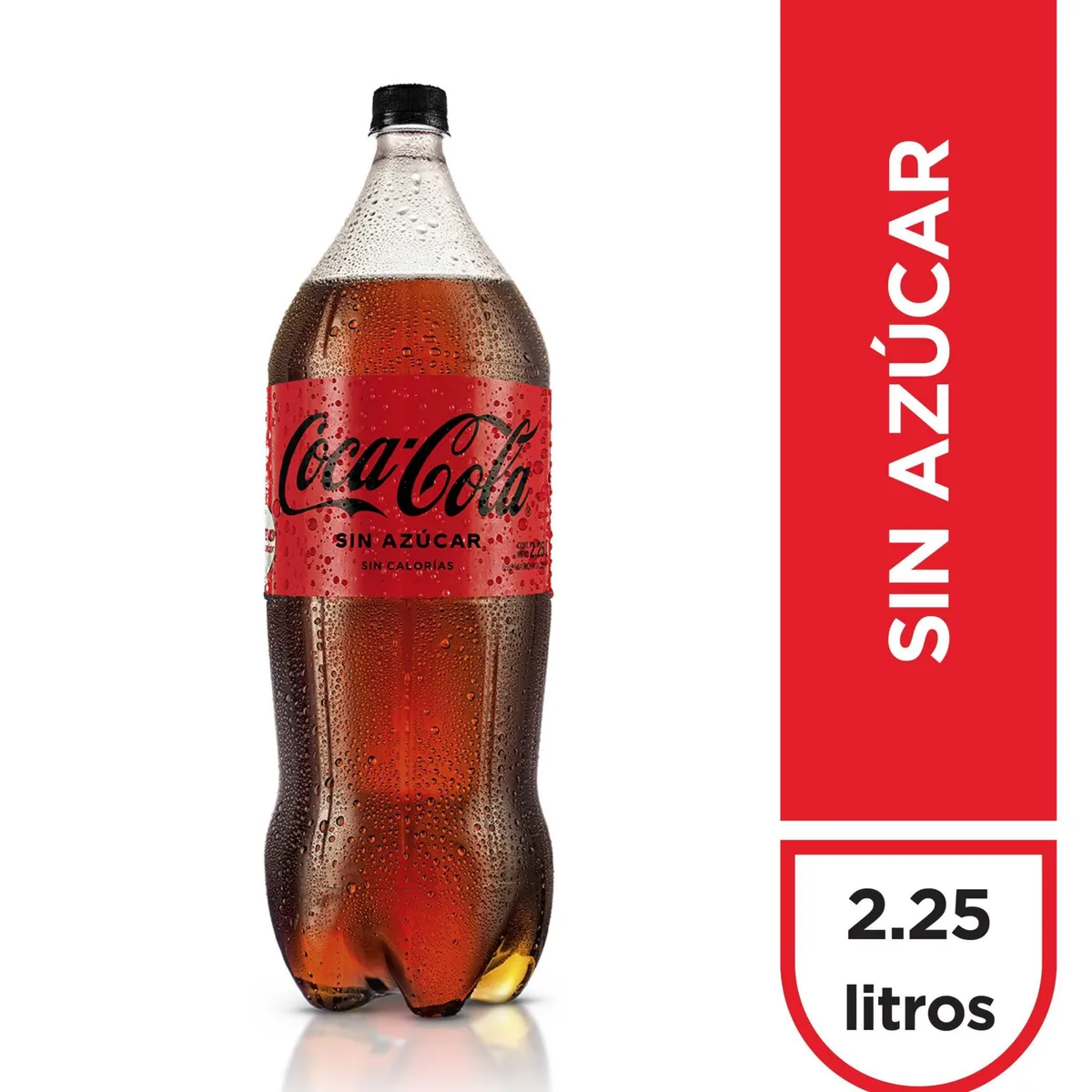 COCA COLA - Gaseosa Coca Cola Zero Botella 2.25 L