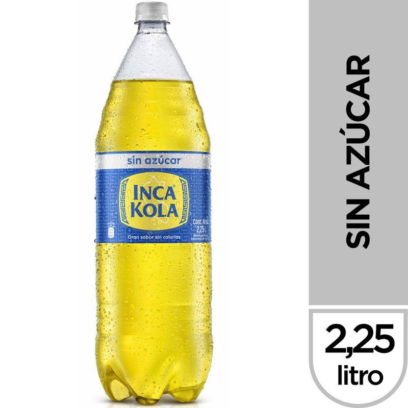 INCA KOLA - Gaseosa Inca Kola Zero 2.25 L