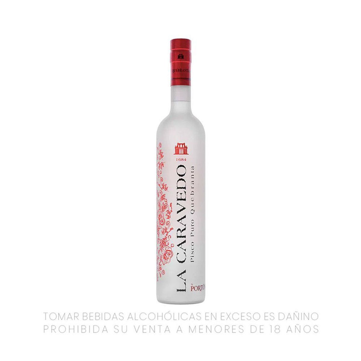 CARAVEDO - Pisco Quebranta La Caravedo Botella 750 mL