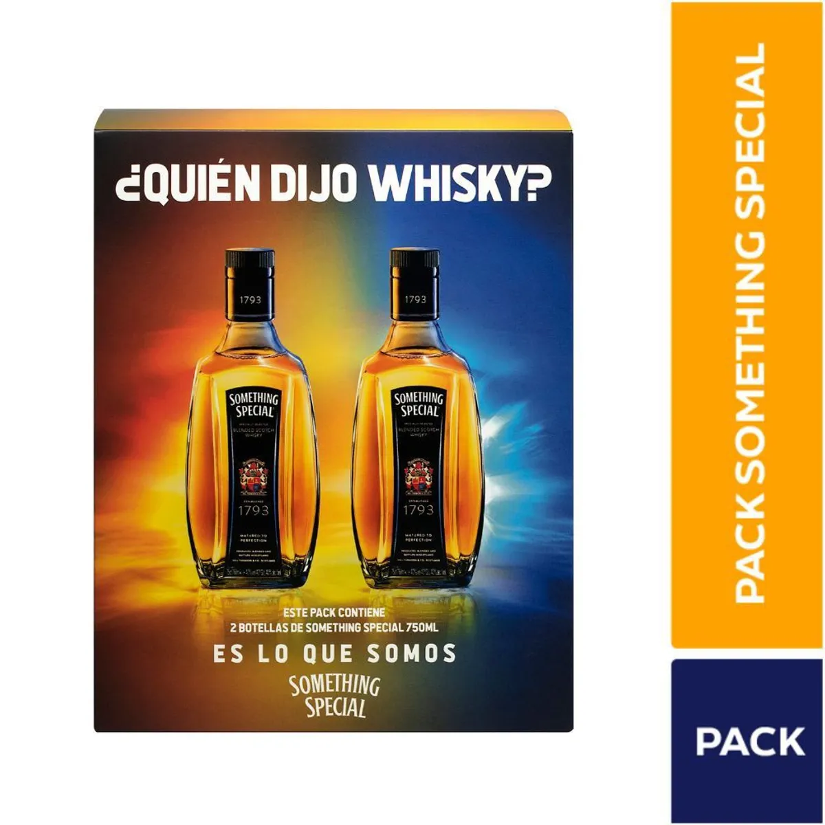 SOMETHING SPECIAL - Whisky Something Special Pack 2 Botellas 750 mL