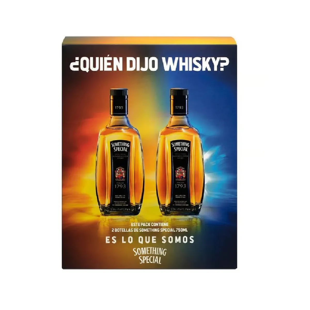 SOMETHING SPECIAL - Whisky Something Special Pack 2 Botellas 750 mL