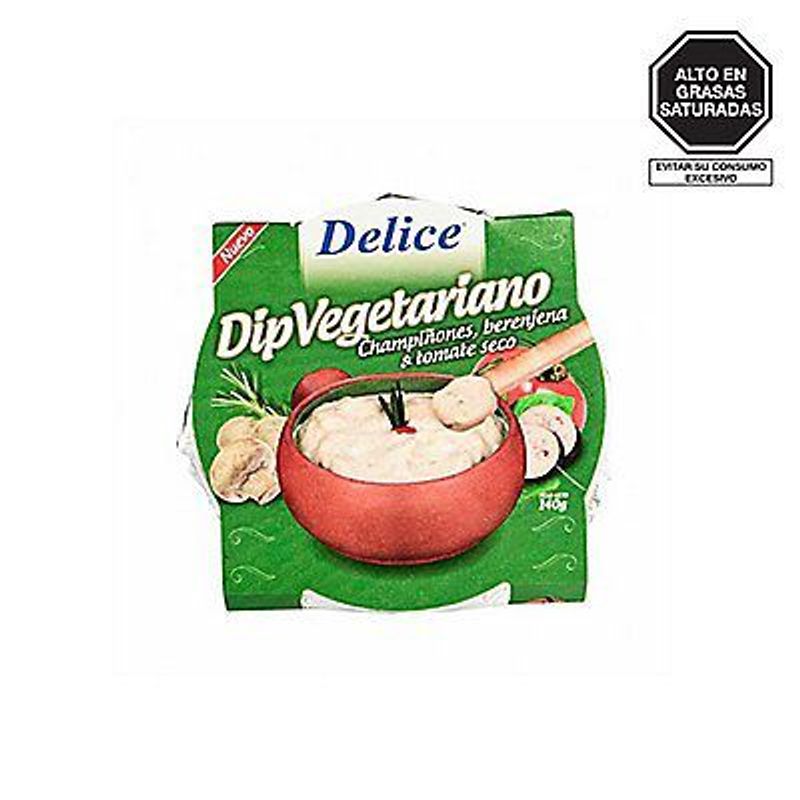 DELICE - DIP VEGETARIANO DELICE X 140G