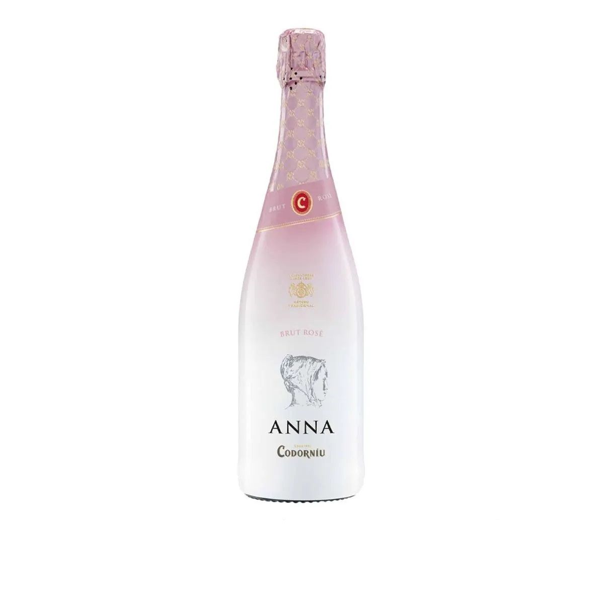 CODORNIU - Espumante Anna de Codorníu Rosado Botella 750 mL