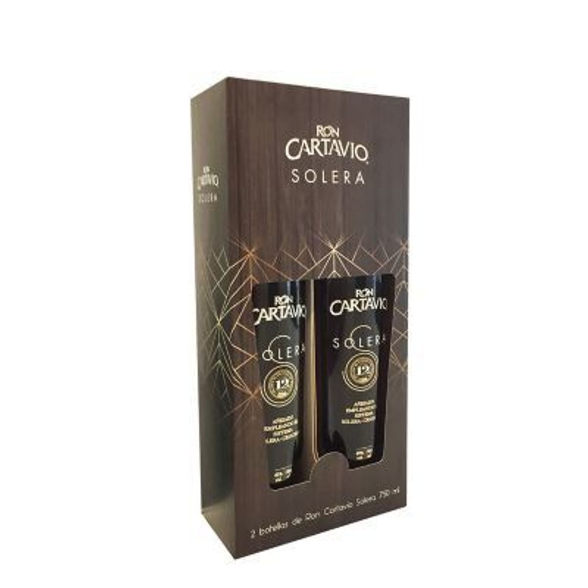 CARTAVIO - Ron Cartavio Solera Pack 2 Botellas 750 mL