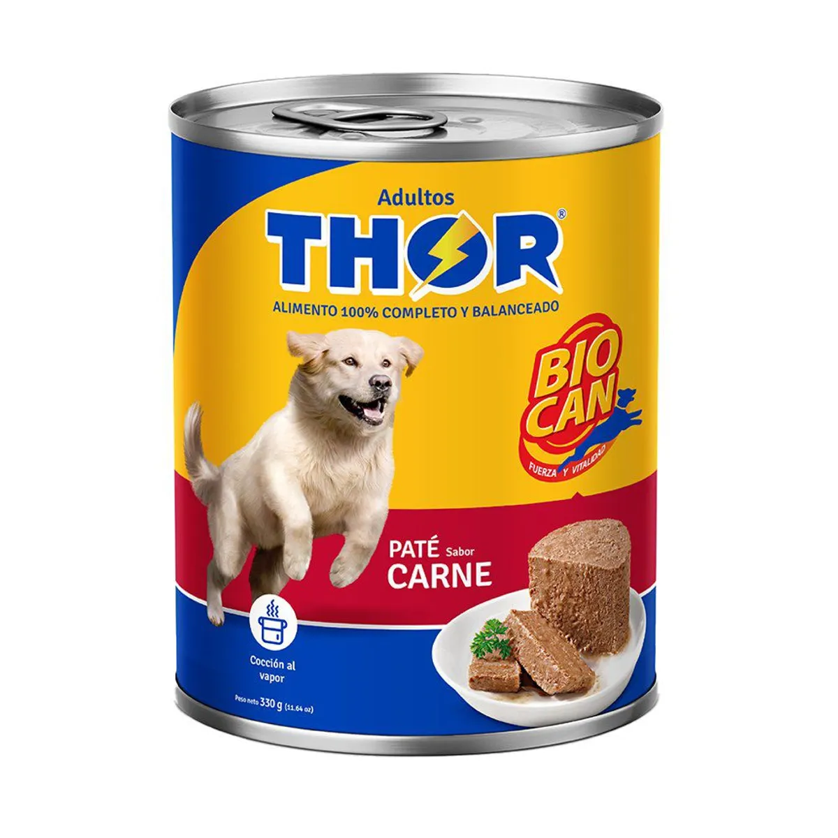 THOR - Paté Perros Adultos Thor Carne Lata 330 g