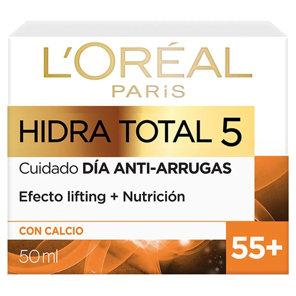 LOREAL PARIS - Crema Facial Loreal Hidra Total 5 Día Anti Arrugas Envase 50 mL