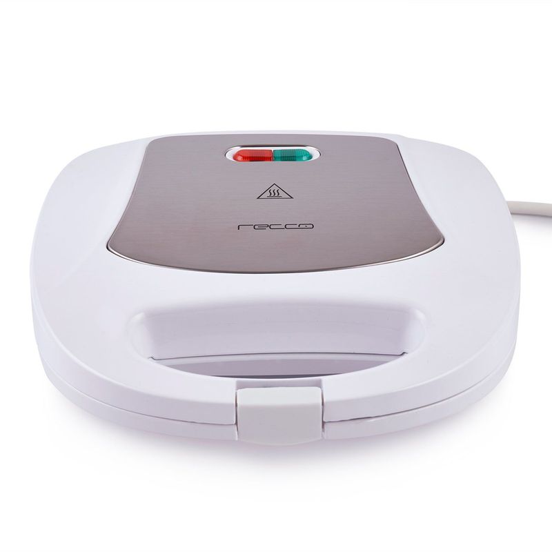 RECCO - Sandwichera 750 W Blanca Rsa-6150