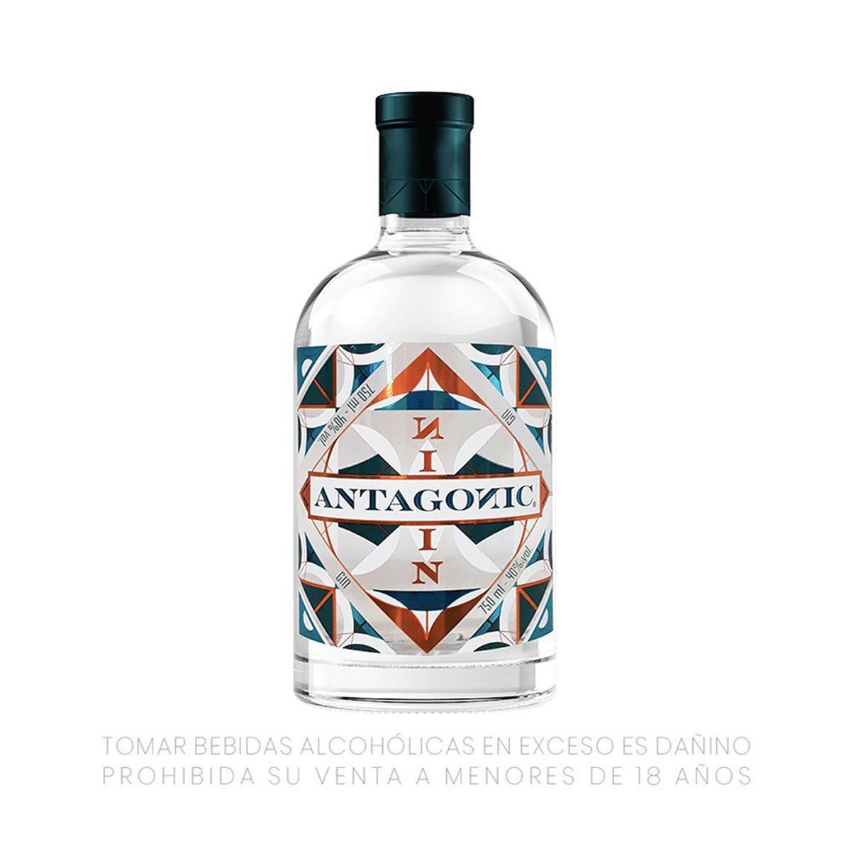 ANTAGONIC - Gin Antagonic Botella 750 mL