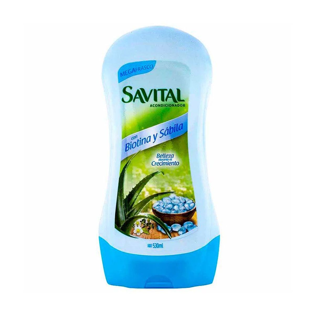 SAVITAL - Acondicionador Savital Biotina y Sábila Botella 530 mL