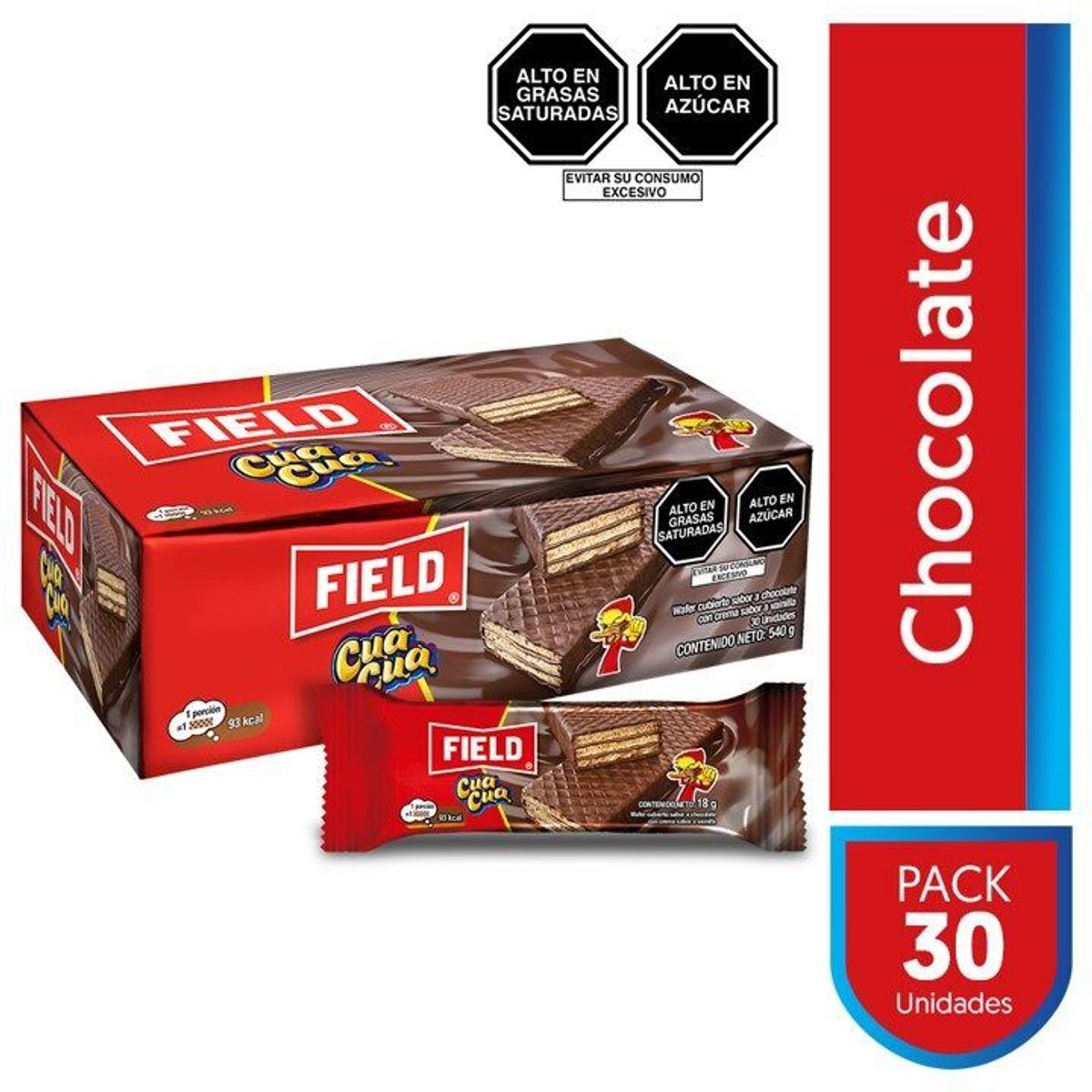 FIELD - Chocolate Cua Cua Display 30 Und