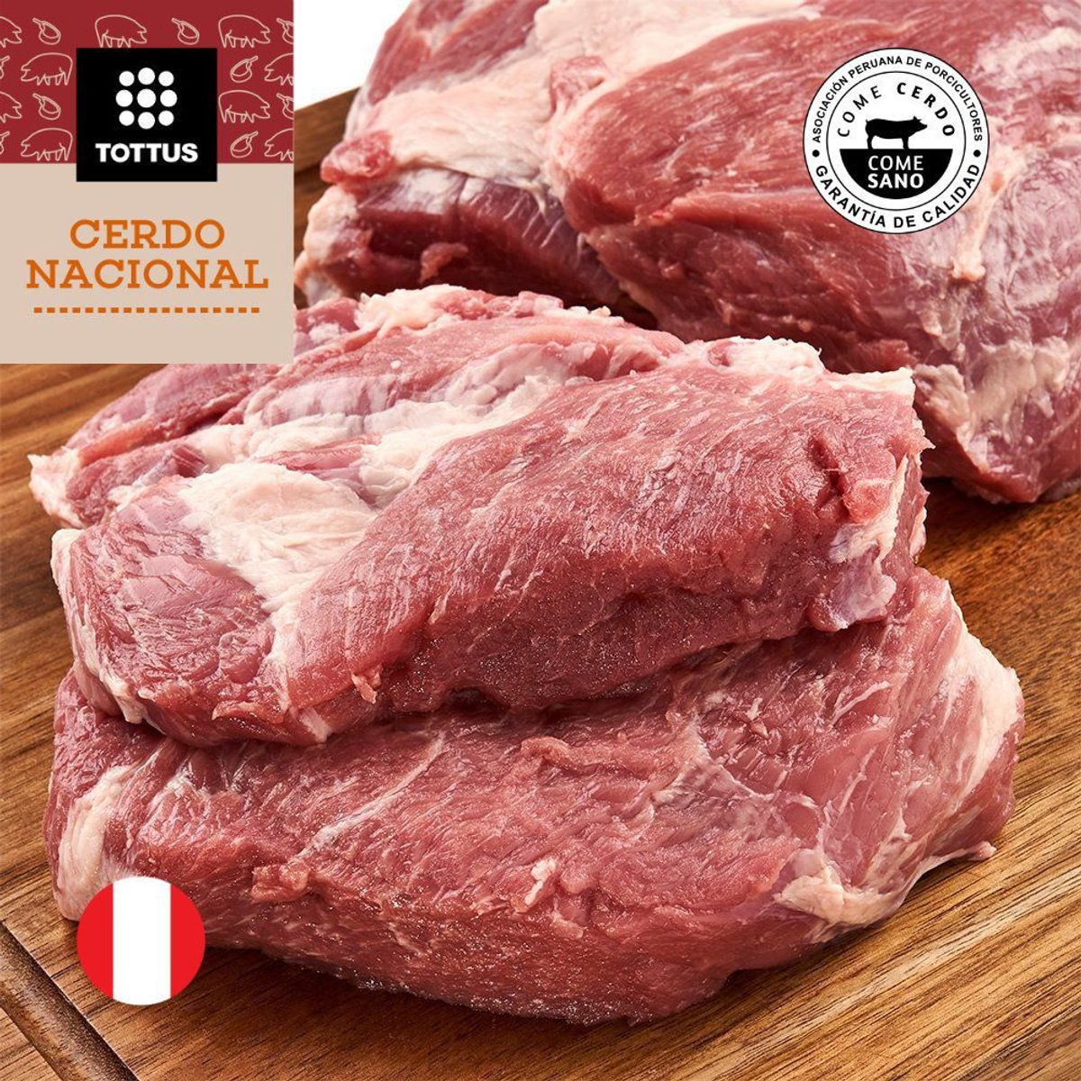 TOTTUS - Bondiola Fresca Nacional Tottus