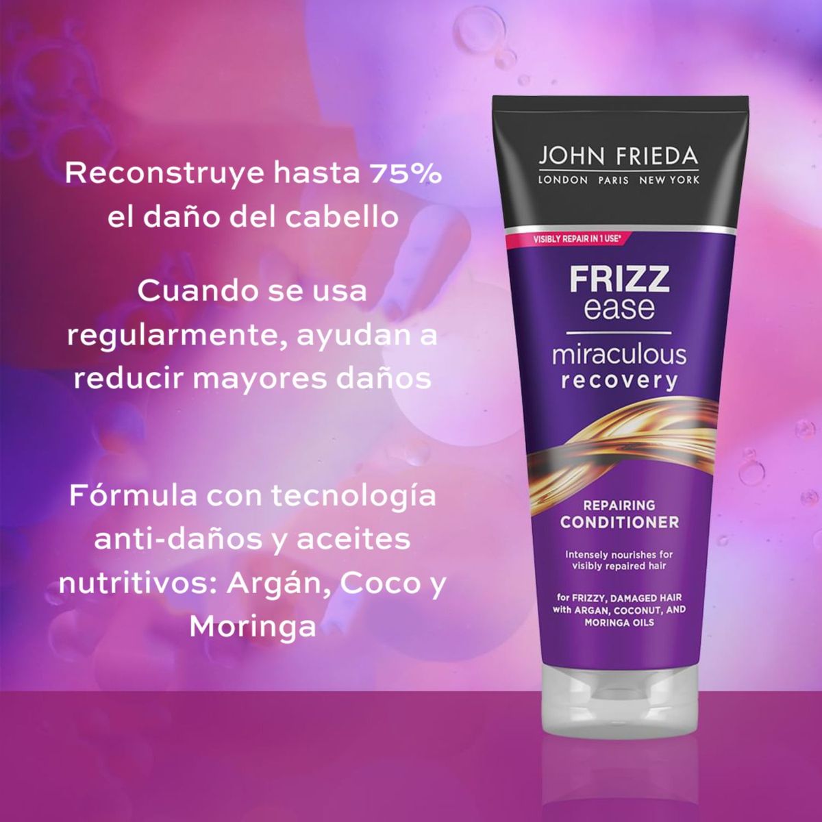 JOHN FRIEDA - Acondicionador John Frieda Miraclous Recovery Envase 250 mL