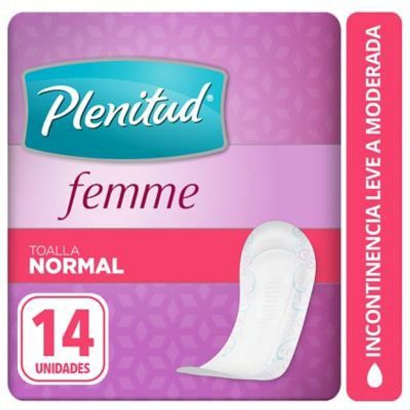 PLENITUD - TOAL HIG PLENITUD ULT INCONTIN URINARIA BOLX14UND
