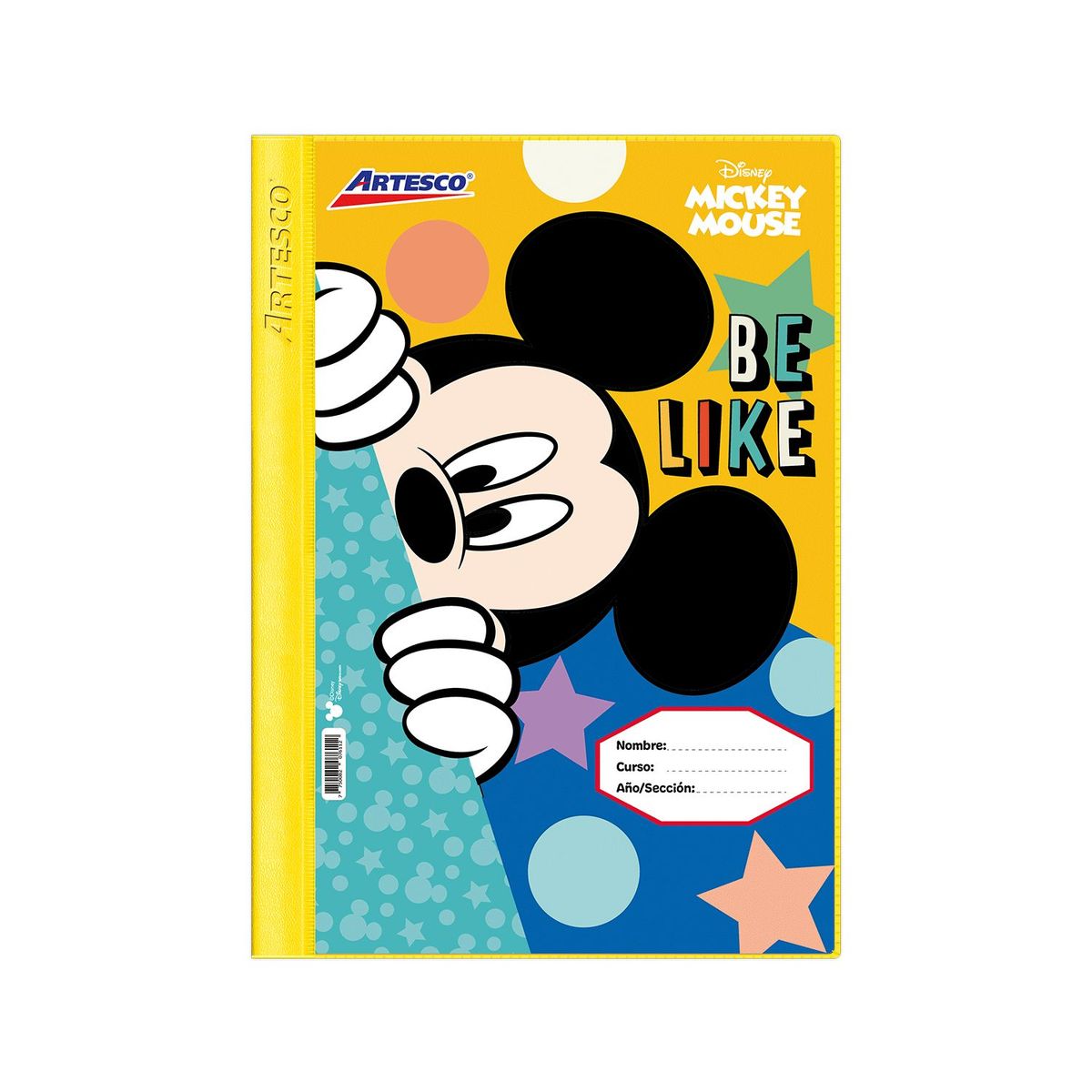 ARTESCO - Fólder Artesco Mickey Mouse A4 Con Segurifastener