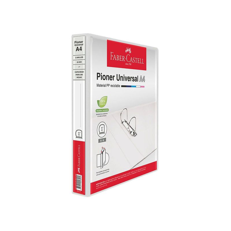 FABER CASTELL - Pioner Universal (Carton Interno) Blanco
