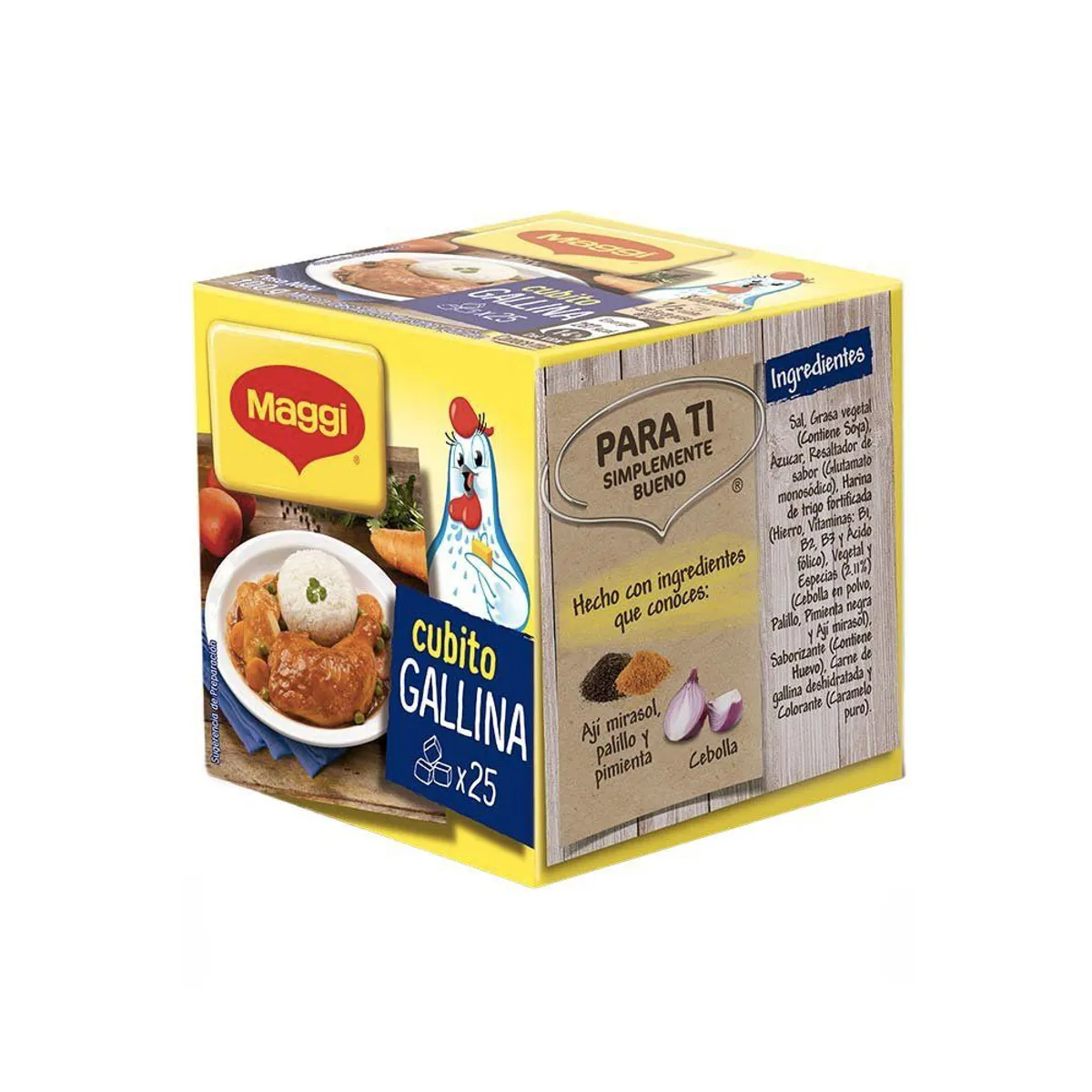 MAGGI - Cubito Maggi Sabor Gallina Caja 100 g