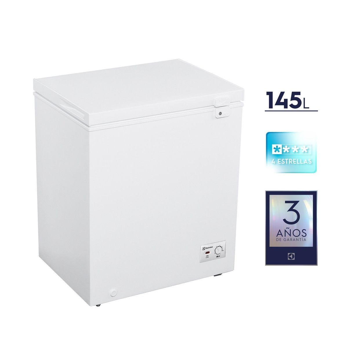 ELECTROLUX - Congeladora 145L Blanca