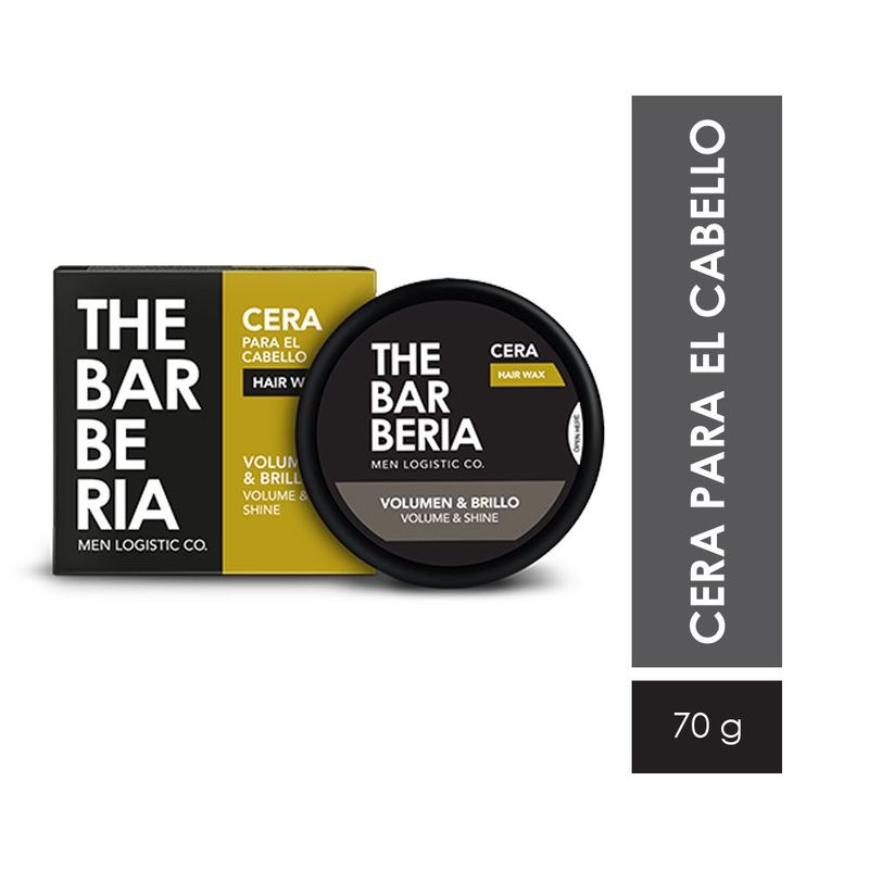 THE BARBERIA - Cera The Barberia Volume & Shine Envase 70 g