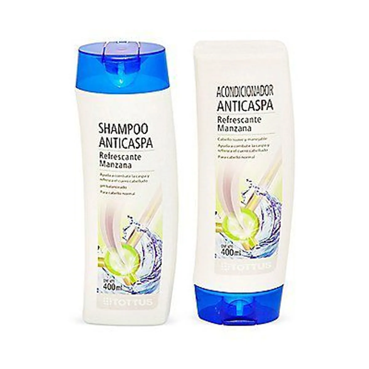 TOTTUS - Pack Shampoo Tottus Anticaspa 400 mL + Acondicionador 400 mL