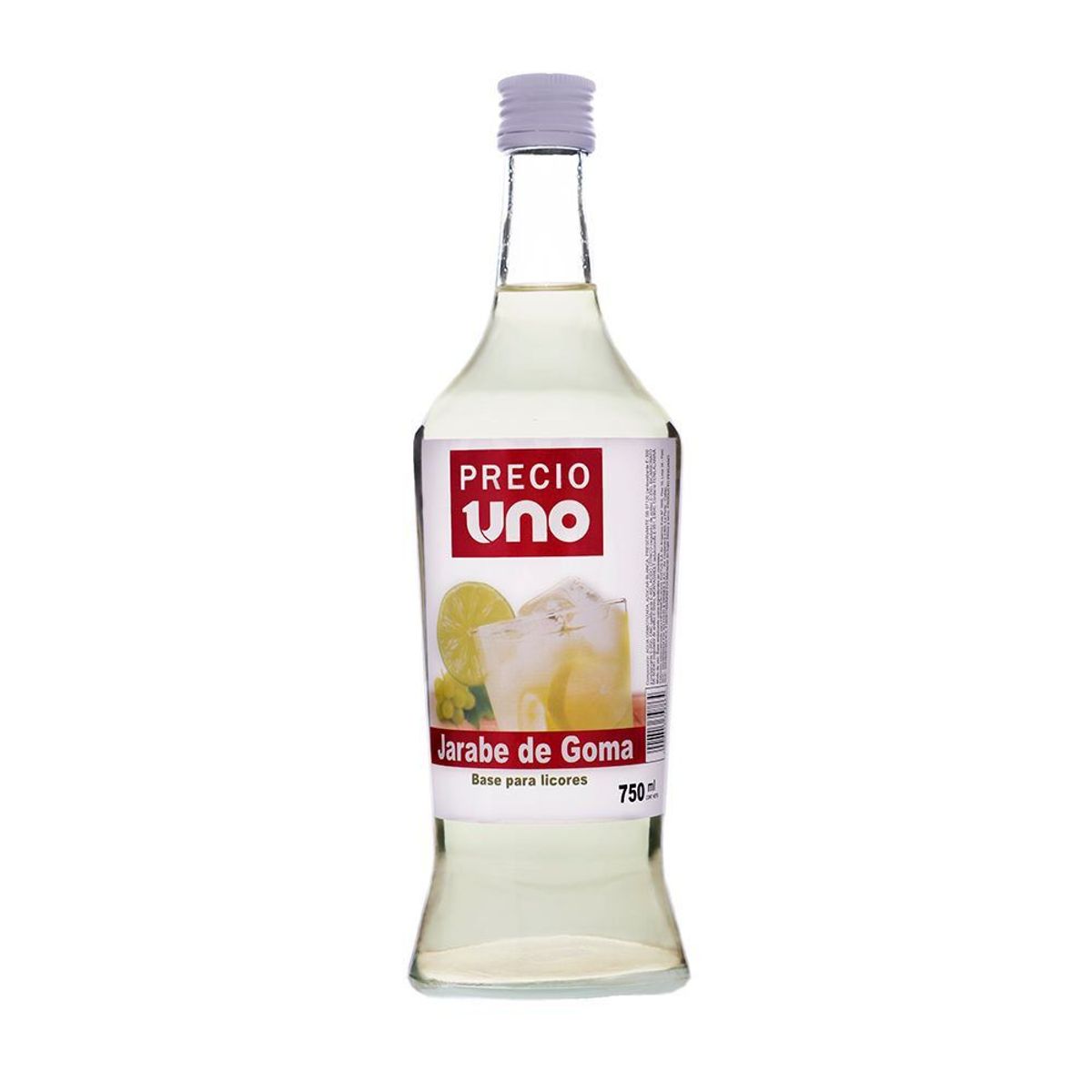 PRECIO UNO - Jarabe de Goma Precio Uno Botella 750 mL