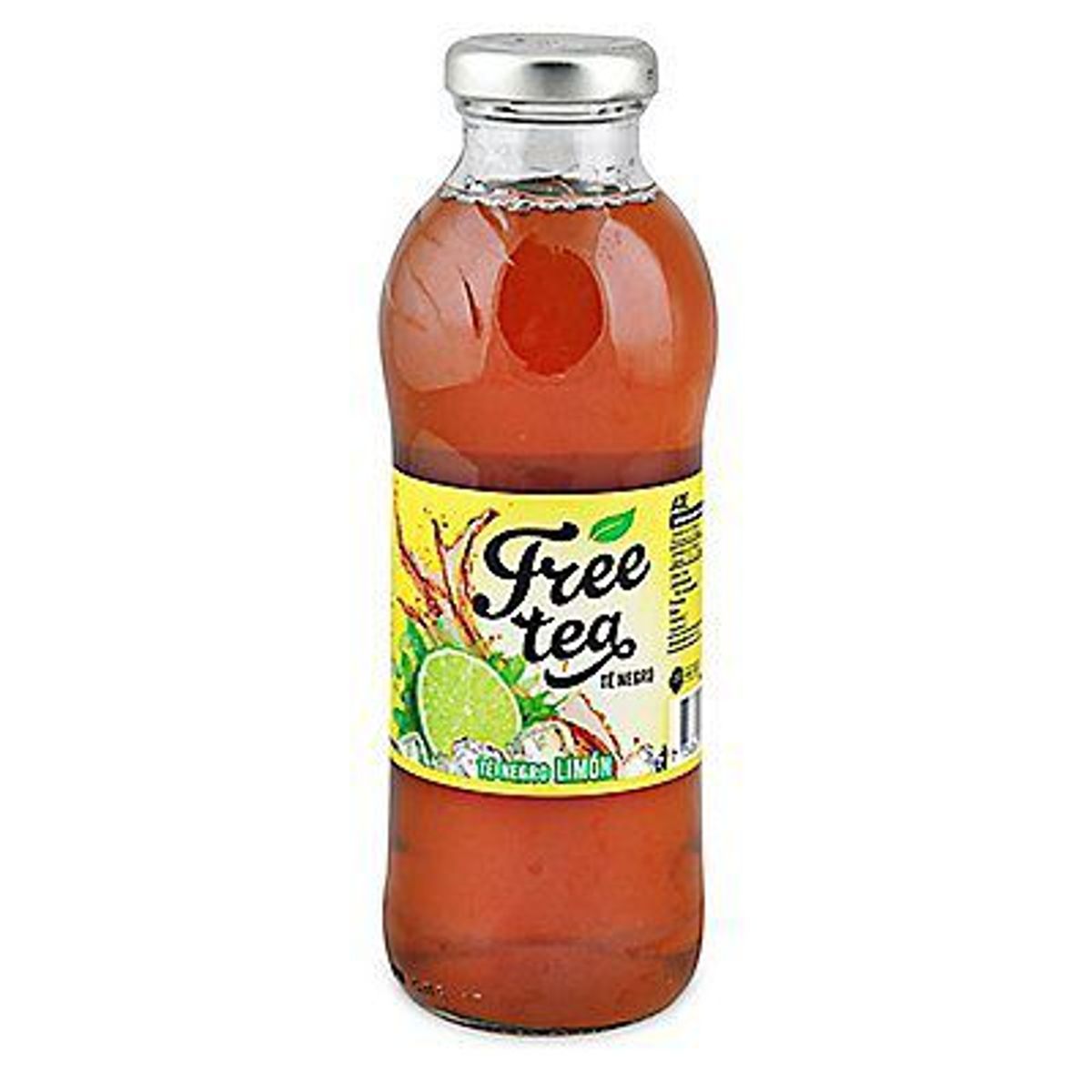 FREE TEA - Bebida Té Negro Free Tea Limón Botella 450 mL