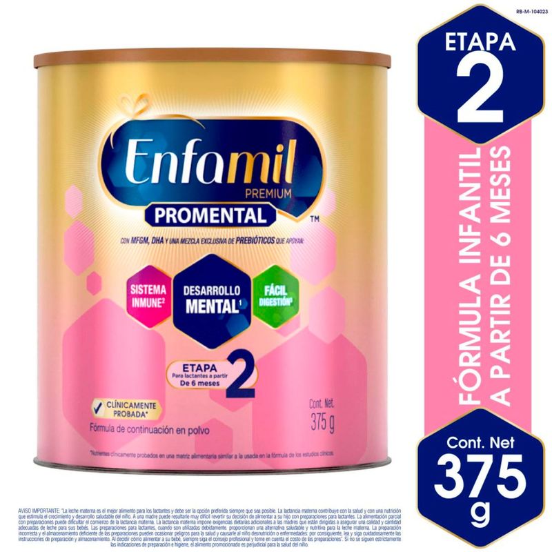 ENFAMIL - Fórmula Infantil Enfamil Premium Etapa 2 DHA+MFGM 375g