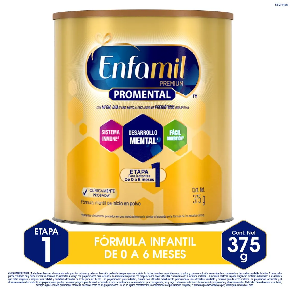 ENFAMIL - Fórmula Infantil Enfamil Premium Etapa 1 Lata 375 g