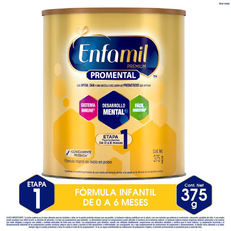 ENFAMIL - Fórmula Infantil Enfamil Etapa 1 Premium Promental 375 g