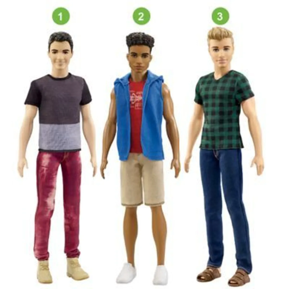 BARBIE - Barbie Ken Fashionista Muñecos Sorpresa