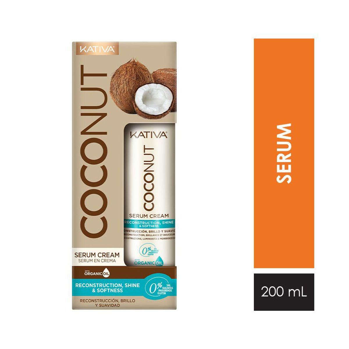 KATIVA - Serum en Crema Kativa Coconut Envase 200 mL