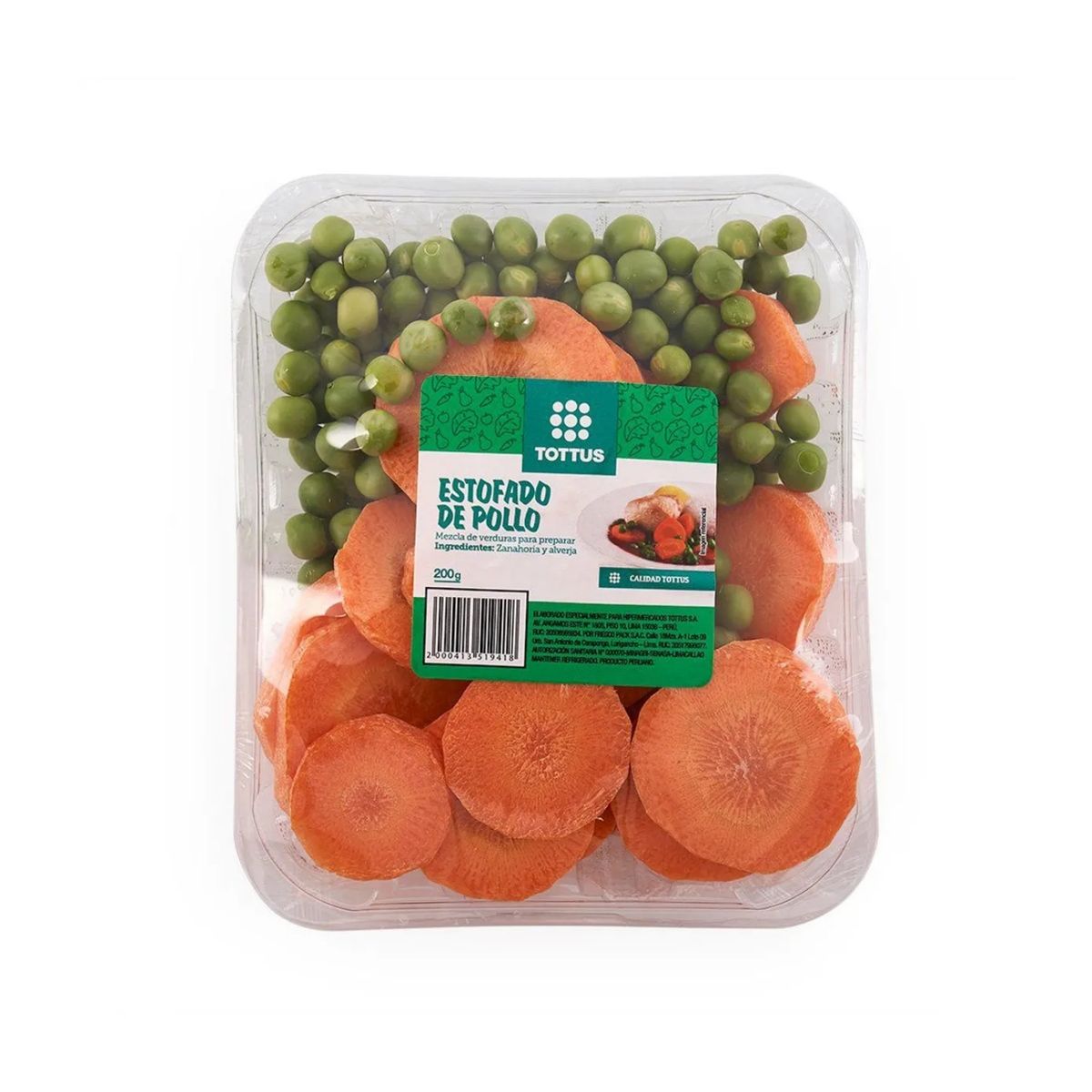 TOTTUS - Verduras Para Estofado De Pollo Tottus
