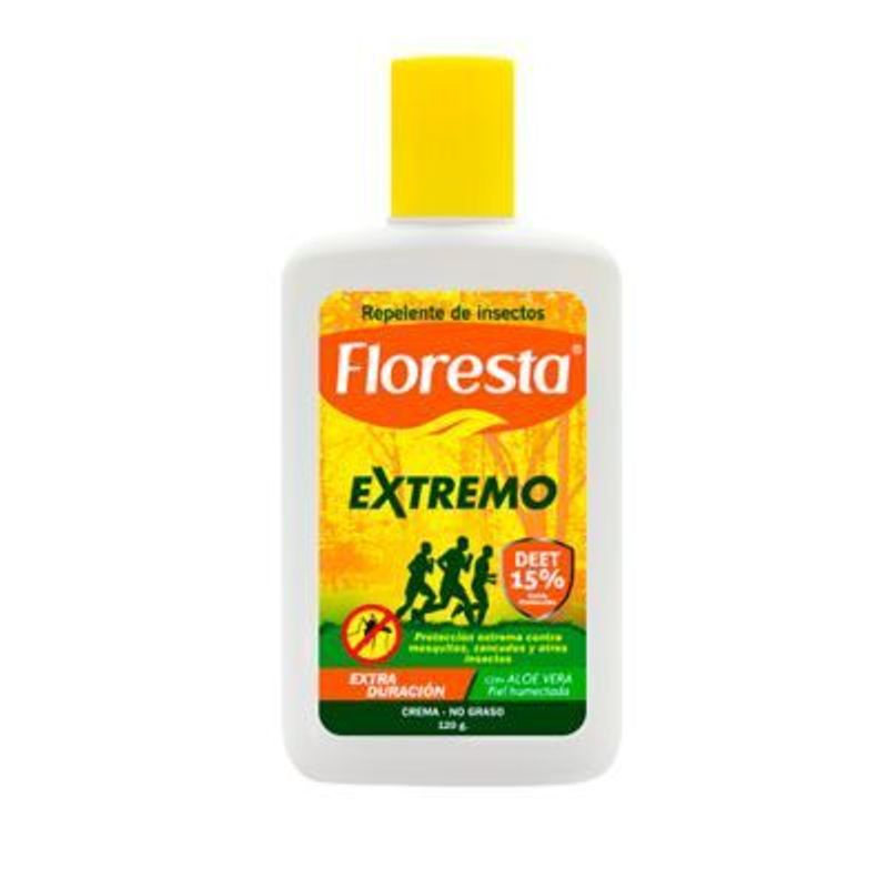 FLORESTA - Repelente De Insectos Floresta En Crema Extremo Envase 120 mL